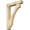 Ekena Millwork Imperial Block Rough Sawn Bracket w/ Offset Brace, Douglas Fir, 6"W x 30"D x 42"H BKT0604X30X42IMP05RDF - alternate 1